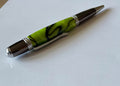 Sierra Twist Ballpoint Pen – Toxic Green & Black Swirl